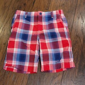🤸‍♀️3 for 12🤸‍♂️ Gap Boys Plaid Shorts Size 14